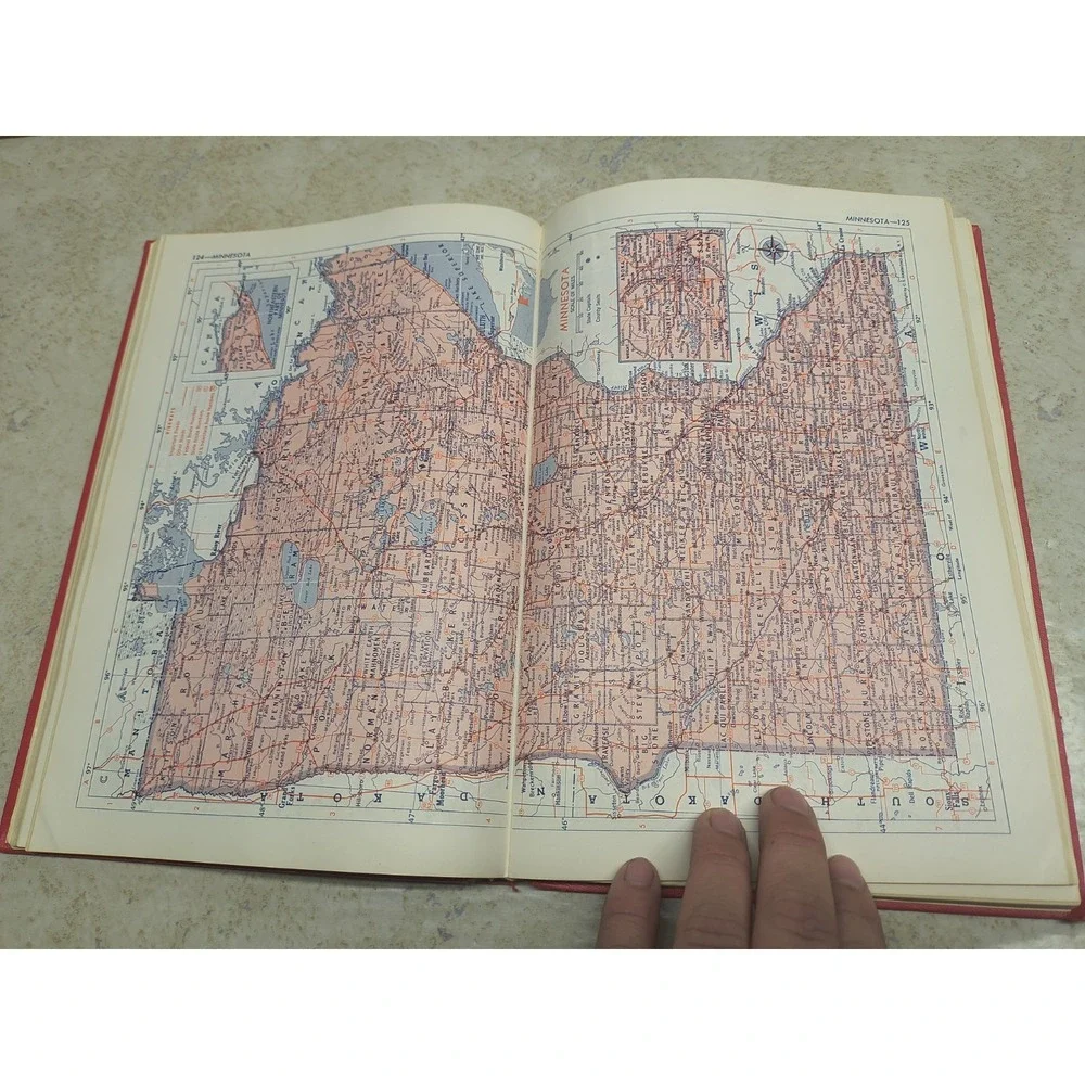 Hammond's Family Reference WORLD‎ ATLAS 1962 hardcover